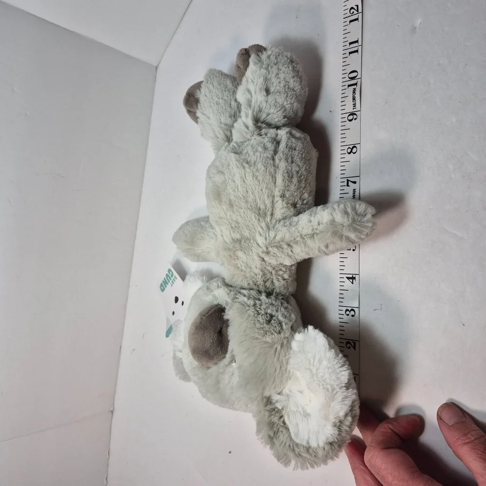 Plush Stuffed Animal Lil Luvs Shay Koala Bear 11 Inch Gray GUND Baby Collection